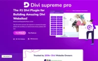 اضافة Divi Supreme Pro بترخيص اصلي مدى الحياة
