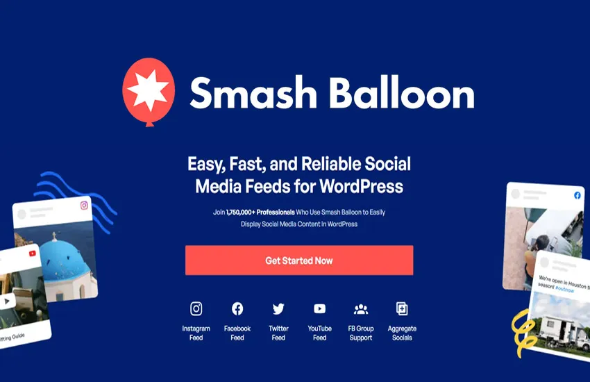 اضافة Smash Baloon Social Feed Pro بترخيص اصلي مدى الحياة